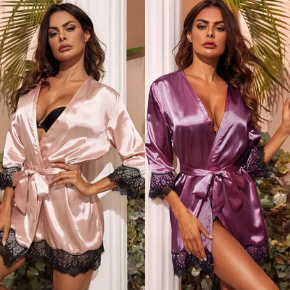 Hunkemöller ochtendjas met ceintuur – Elegant in de ochtend