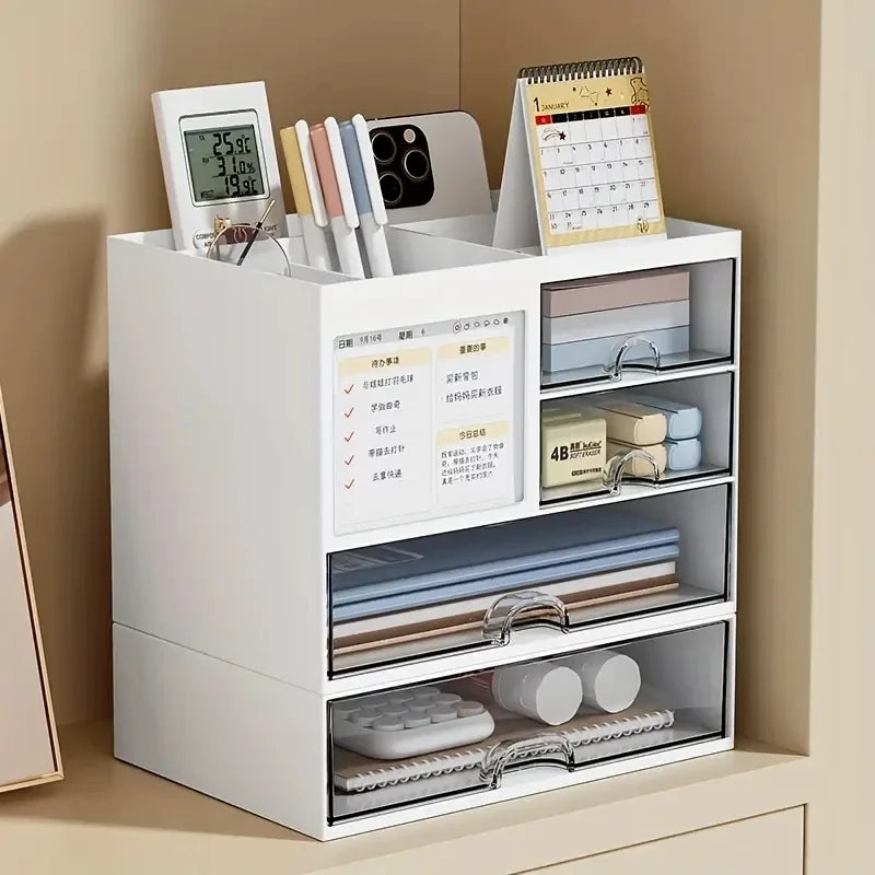 Eco desk organiser van gerecycleerd materiaal
