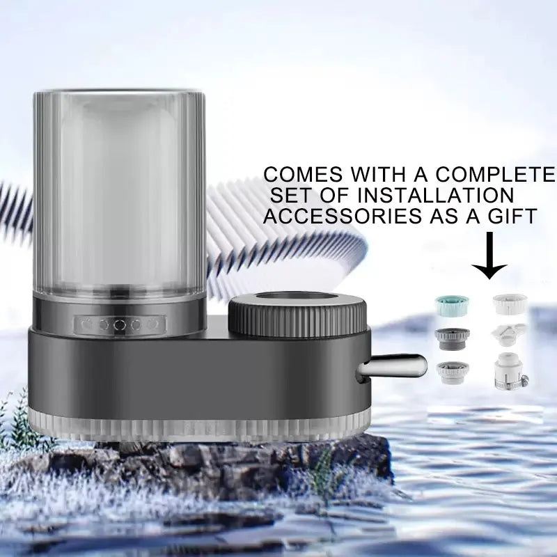 Waterfilter voor kraan met vervangbare cartridge – Handig in gebruik