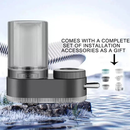 Waterfilter voor kraan met vervangbare cartridge – Handig in gebruik