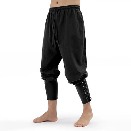 Linnen broek man met minimalistisch design – Modern en eenvoudig
