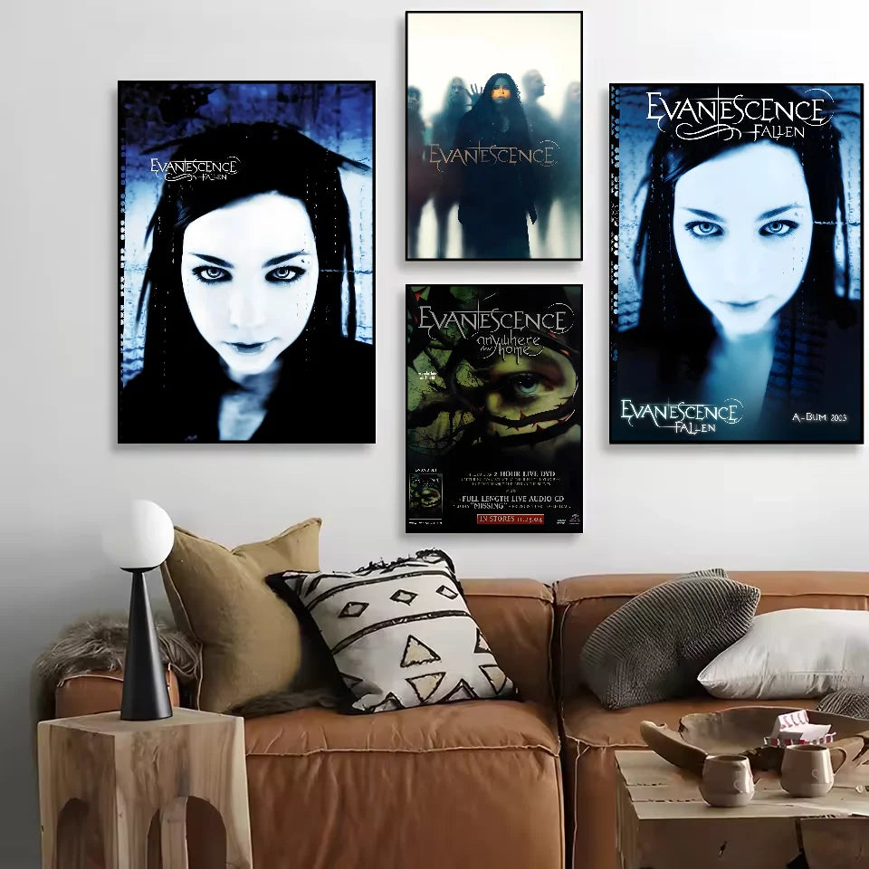Posterset met drie bijpassende afbeeldingen