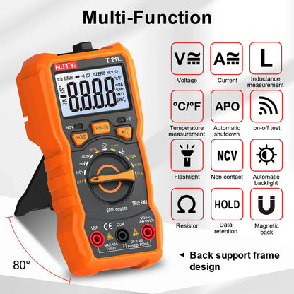 Multimeter met stevige draaiknop