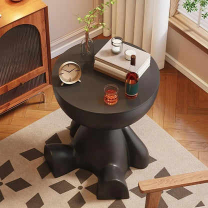 Decoratie woonkamer accessoires - Unieke vorm bijzettafel voor stijlvolle sfeer