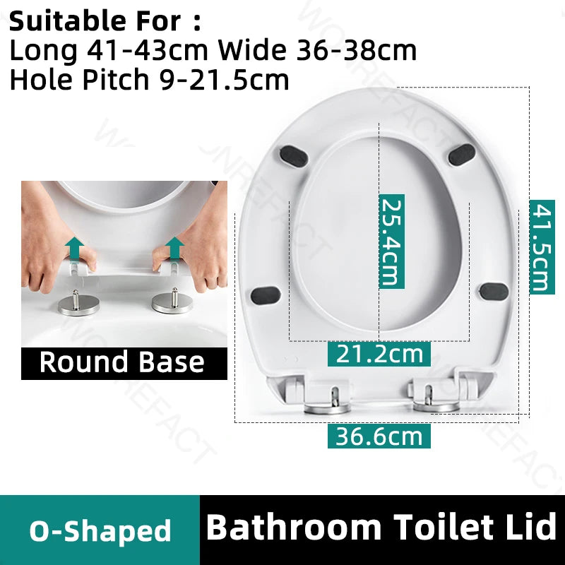 Toilet bril met langzaam sluitende deksel – Voor rust in huis