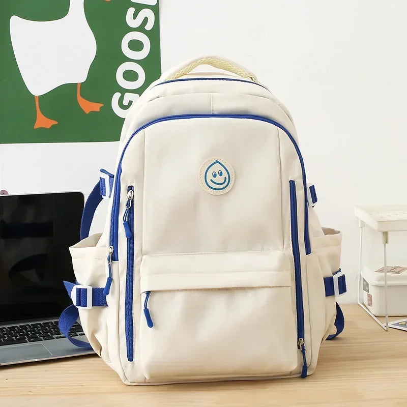 Zebra schooltas met sterprint – Cool en functioneel