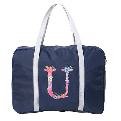 Compacte draagtas met leren details