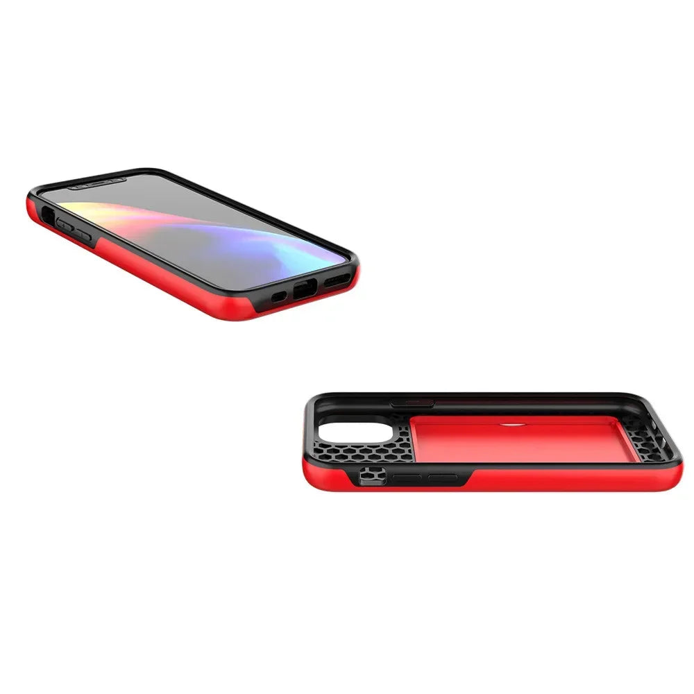 Multifunctioneel telefoon hoesje met opbergruimte