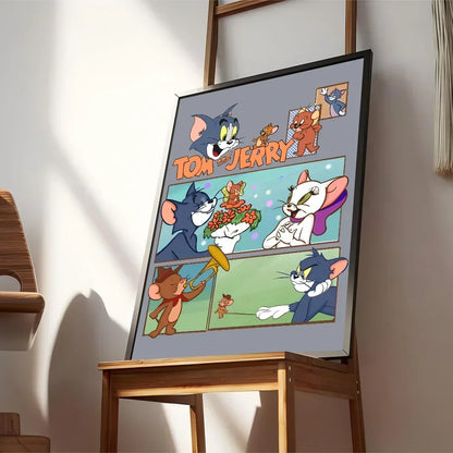 Zwart-wit portretposter