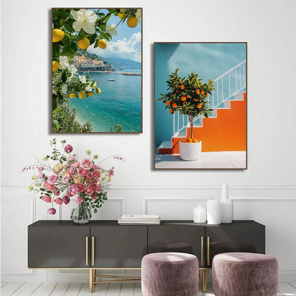 Zachte kleuren posters voor rustgevende ruimtes