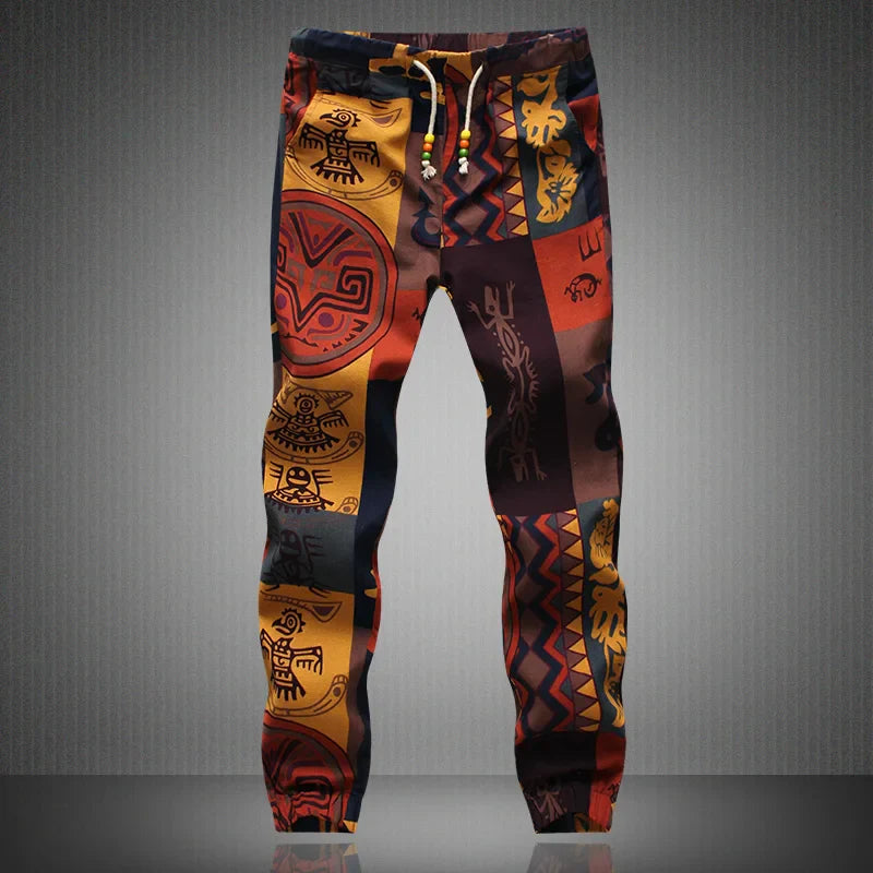 Linnenmix broek heren met steekzakken – Praktisch en stijlvol