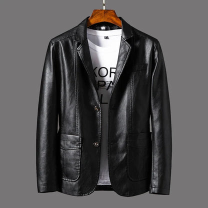 Leren jassen heren met urban details – Eigentijdse look