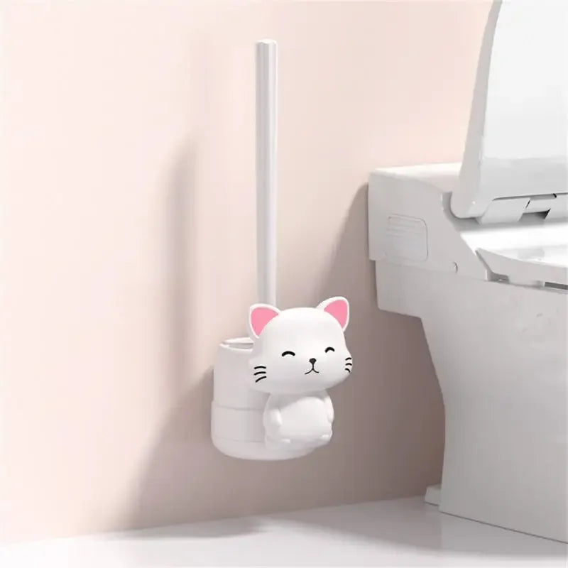 Toiletborstel in RVS houder met matte finish – Luxe afwerking
