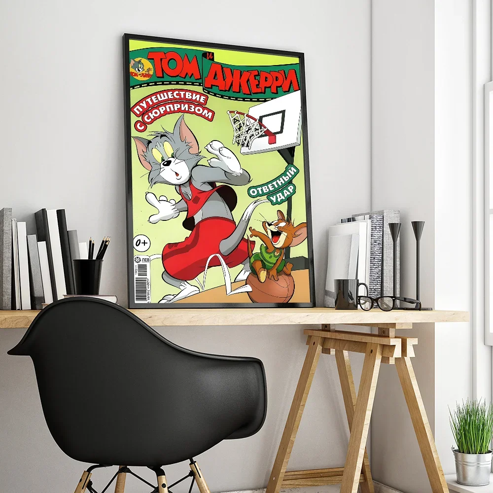 Vintage posters met textiellook