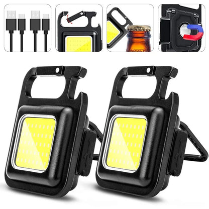 Set LED fietslampjes met klikbevestiging