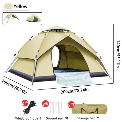 Camping tent met aparte slaapcabine – Meer privacy