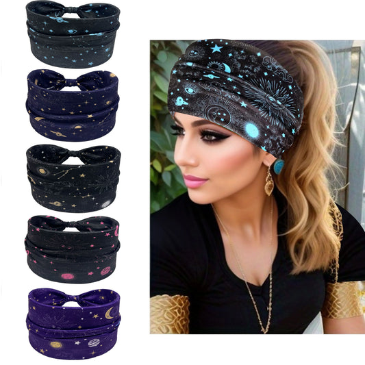 Set haaraccessoires met scrunchies en clips