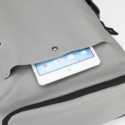 Rugzak als handbagage met gewatteerde laptophoes