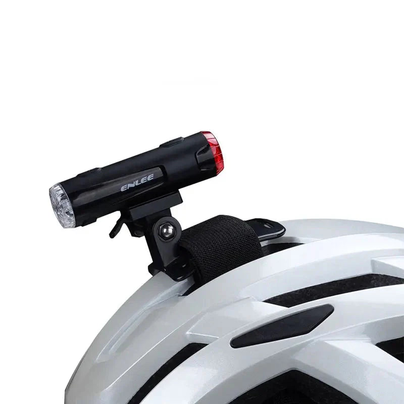 Fietslamp met focuslens voor gerichte verlichting