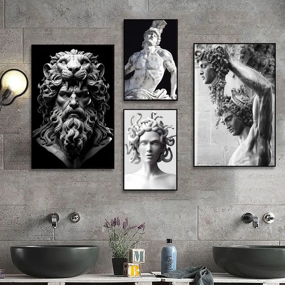 Retro posters met old school flair