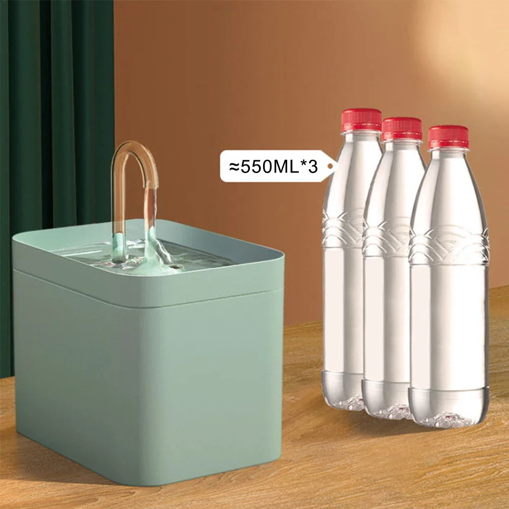 Waterfonteintje kat met navulsysteem – Altijd water beschikbaar