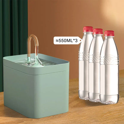 Waterfonteintje kat met navulsysteem – Altijd water beschikbaar