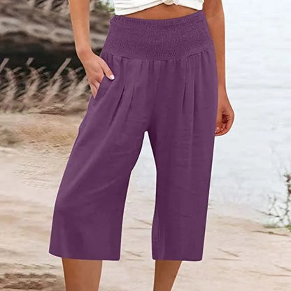 C&A linnen broek met koord – Casual comfort