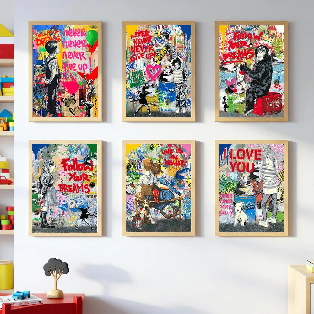 Grote poster voor een opvallende wand