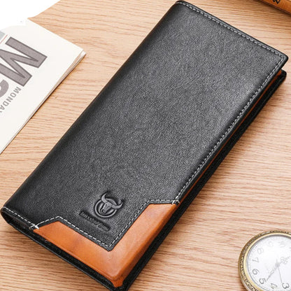 Kleine leren portemonnee heren met pasgleuven – Voor essentials