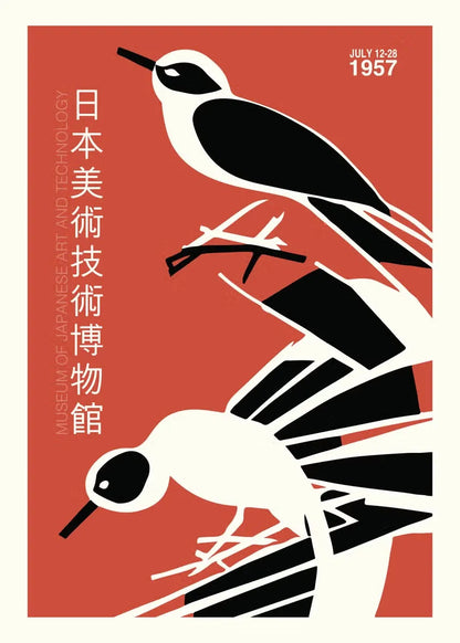 Poster in zachte pastelkleuren