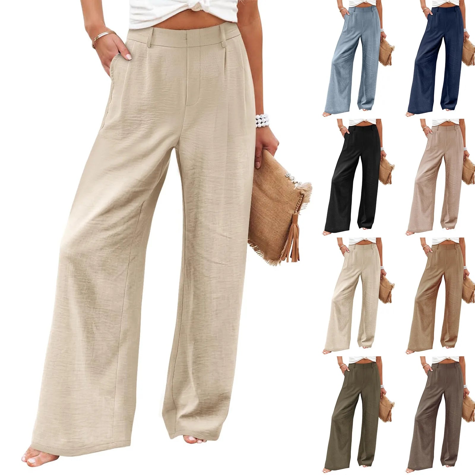 Zara linnen broek dames met print – Voor een zomerse look