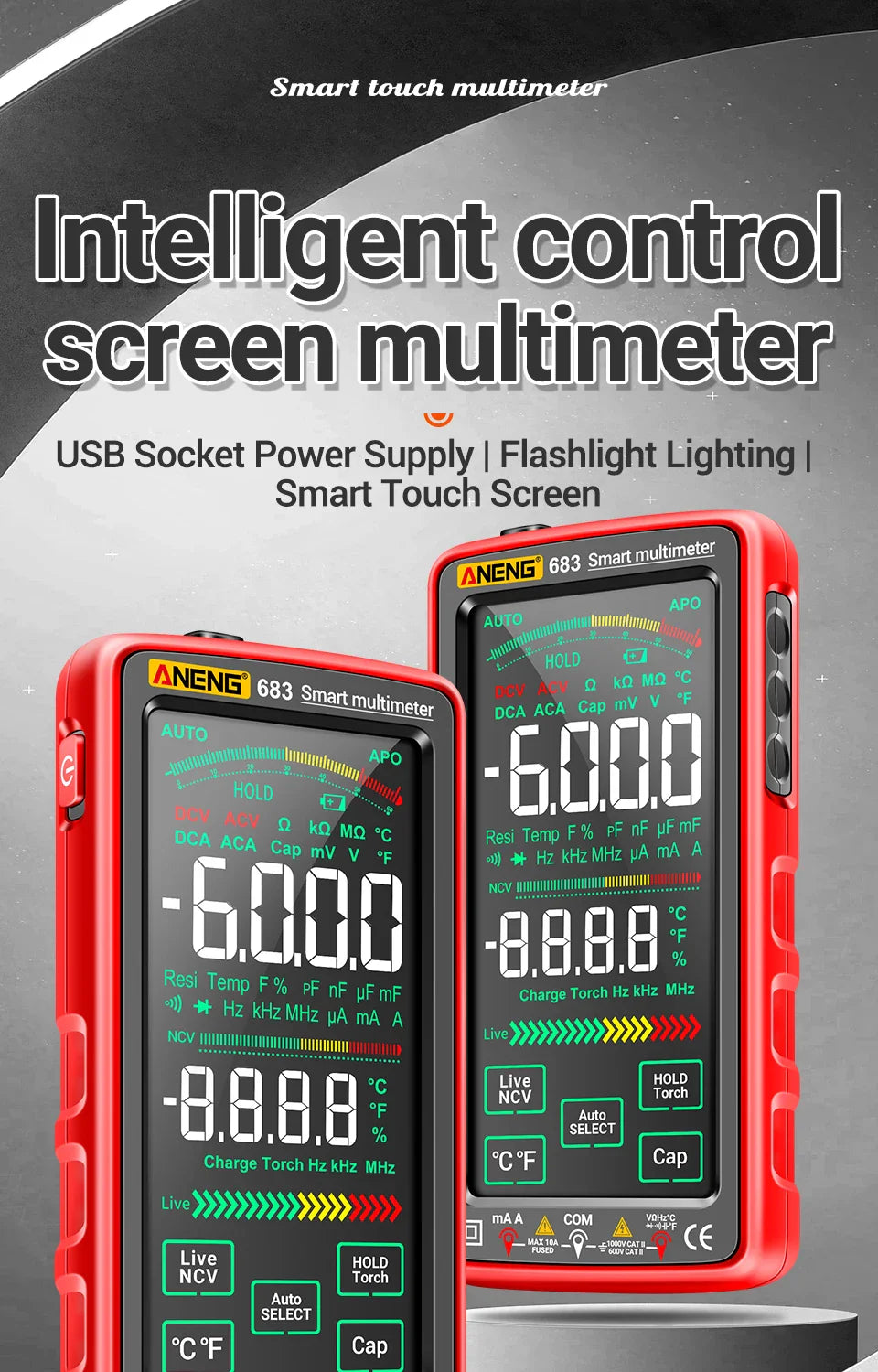 Multimeter voor hobbyisten en elektriciens