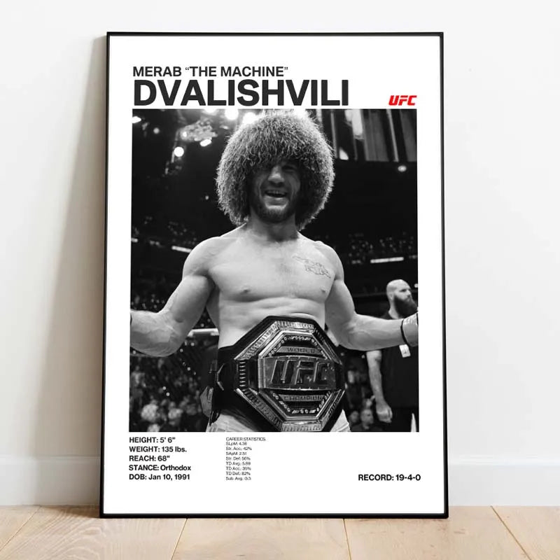 Kunstposter met klassiek werk