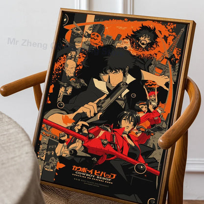 Poster met illustratie – Speels en uniek