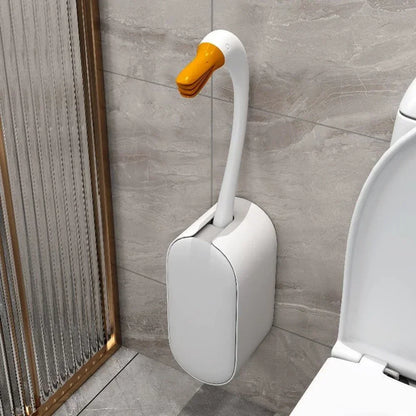 Toiletborstel met verwisselbare siliconen kop – Hygiënisch voordeel