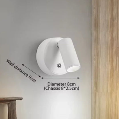 Wandlamp met batterijen in industriële stijl – Robuuste uitstraling