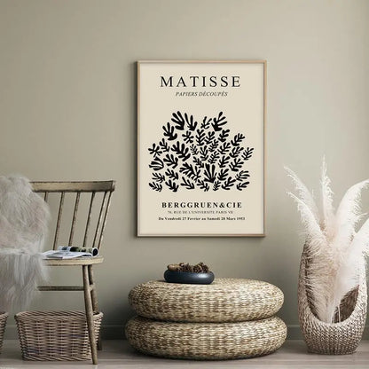 Posterstore decoratie in neutrale tinten
