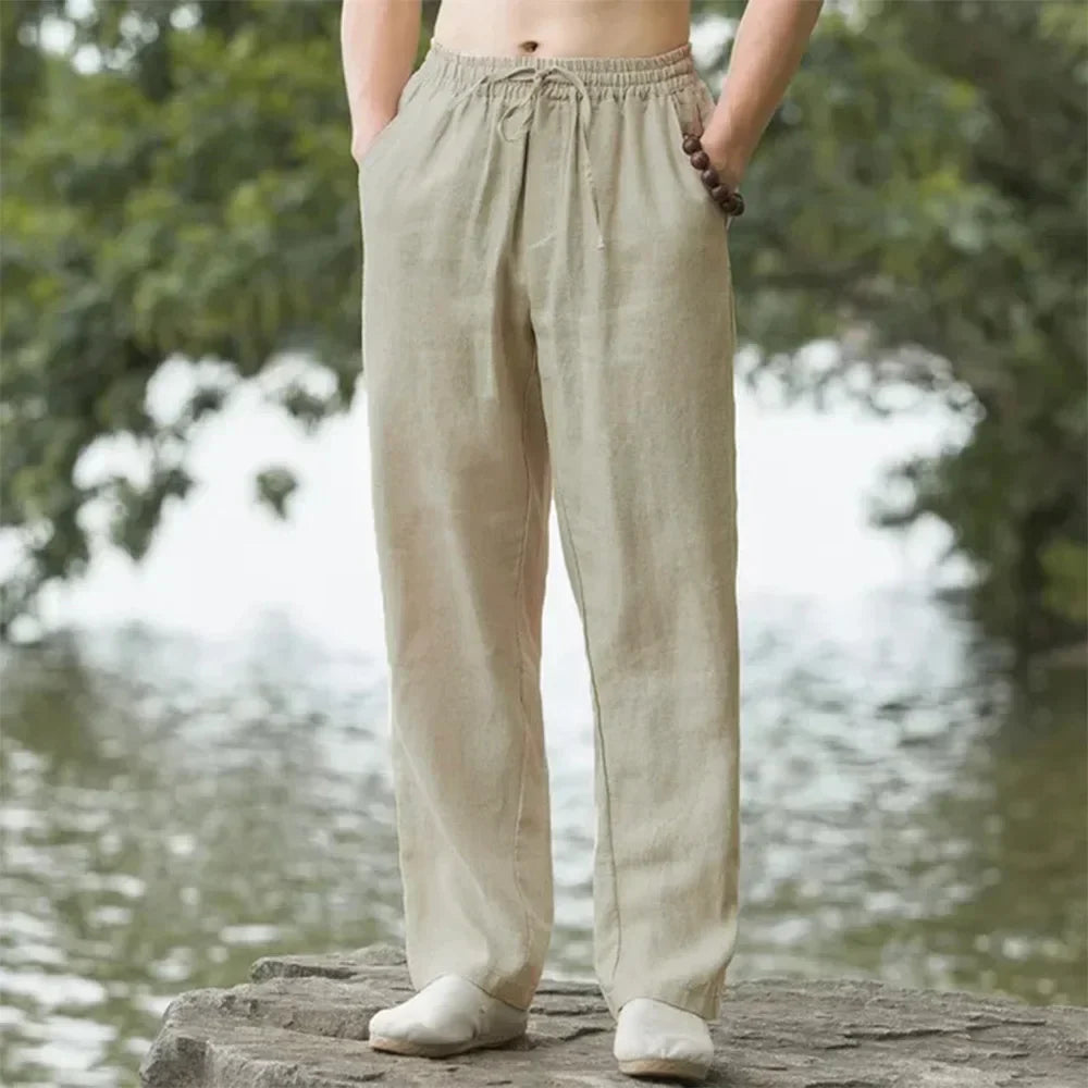 Klassieke linnen broek heren – Must-have voor zomerkleding