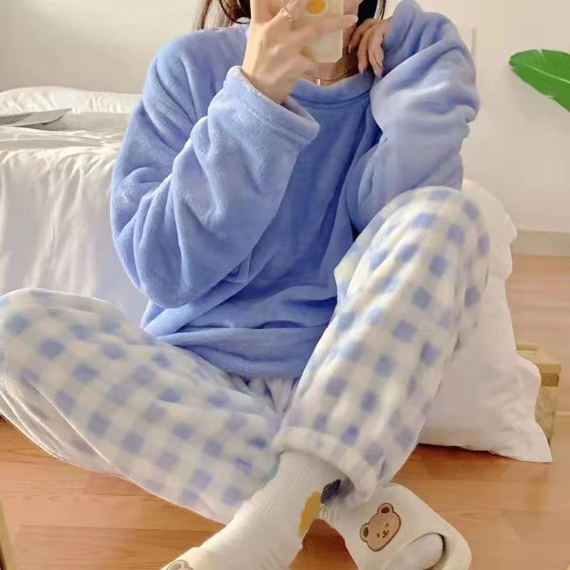 Dames pyjama set met subtiele details