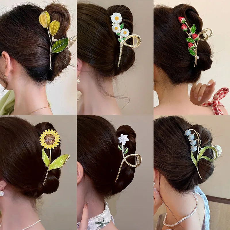 Grote scrunchie als modieus accessoire