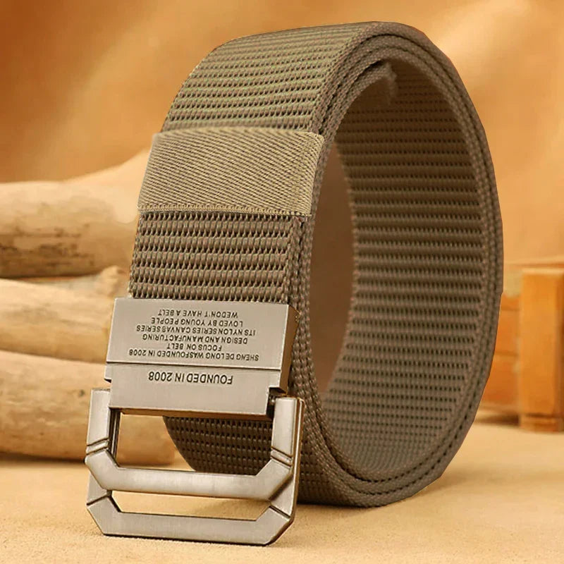 Klassieke riem heren met diepe kleurtonen