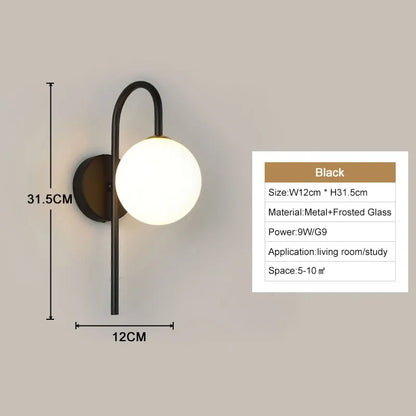 Wandlamp batterijen met vintage filament – Klassieke stijl