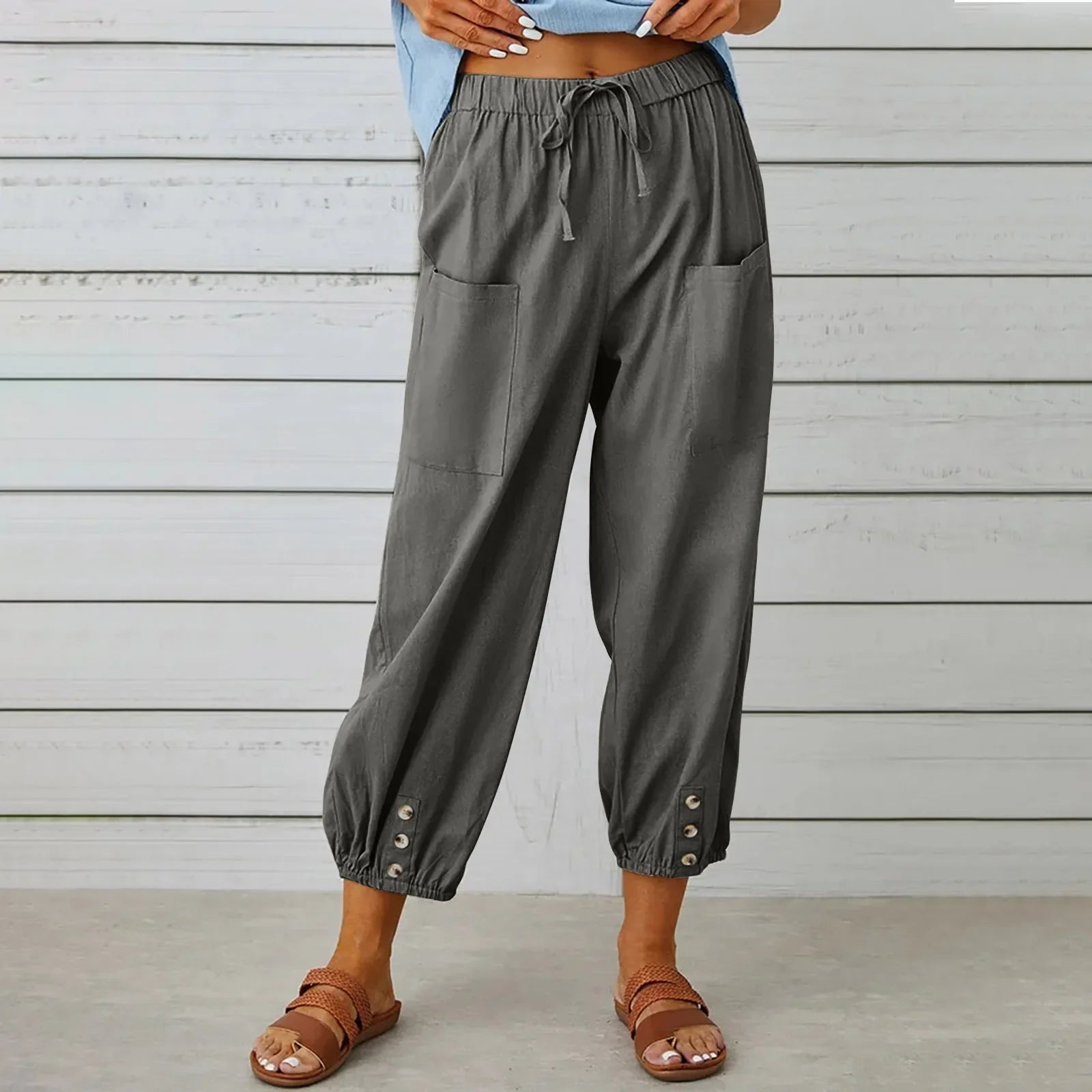 Korte linnen broek dames – Perfect voor warme dagen