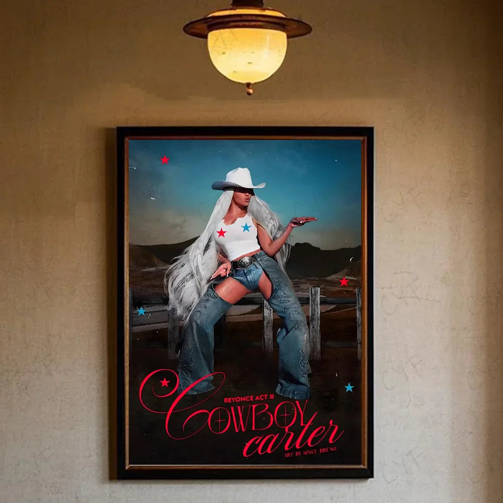 Poster met grafisch ontwerp in kleur