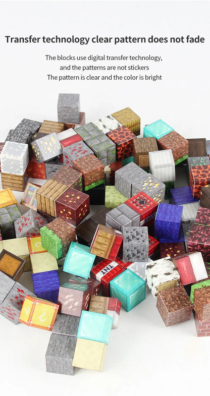 Bouwset met magnetische elementen – Speel en leer