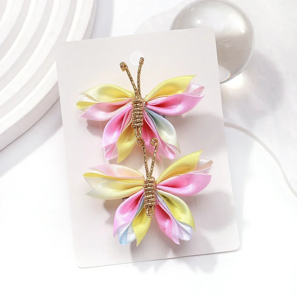 Haarband met strik in velvet stijl