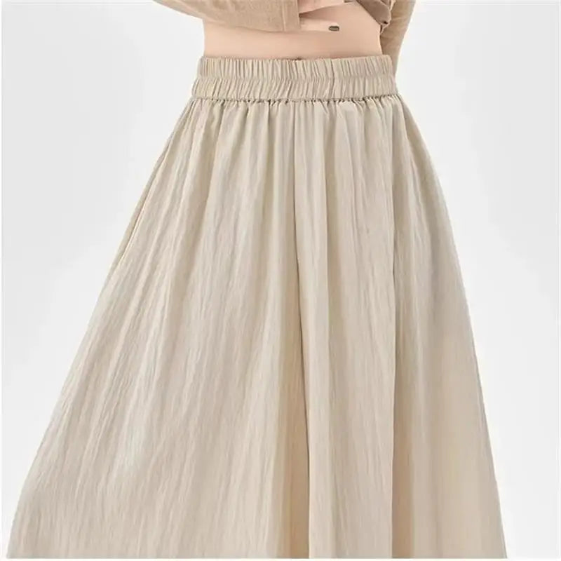 H&M linnen broek dames in zachte pastels – Voor een vrouwelijke look