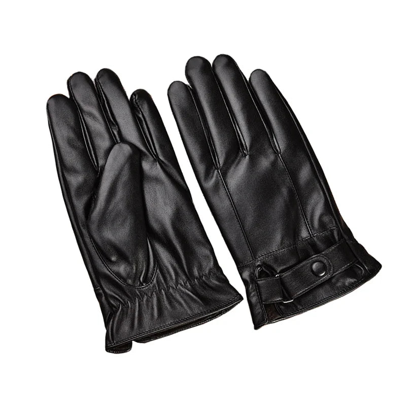 Formele leren handschoenen voor heren