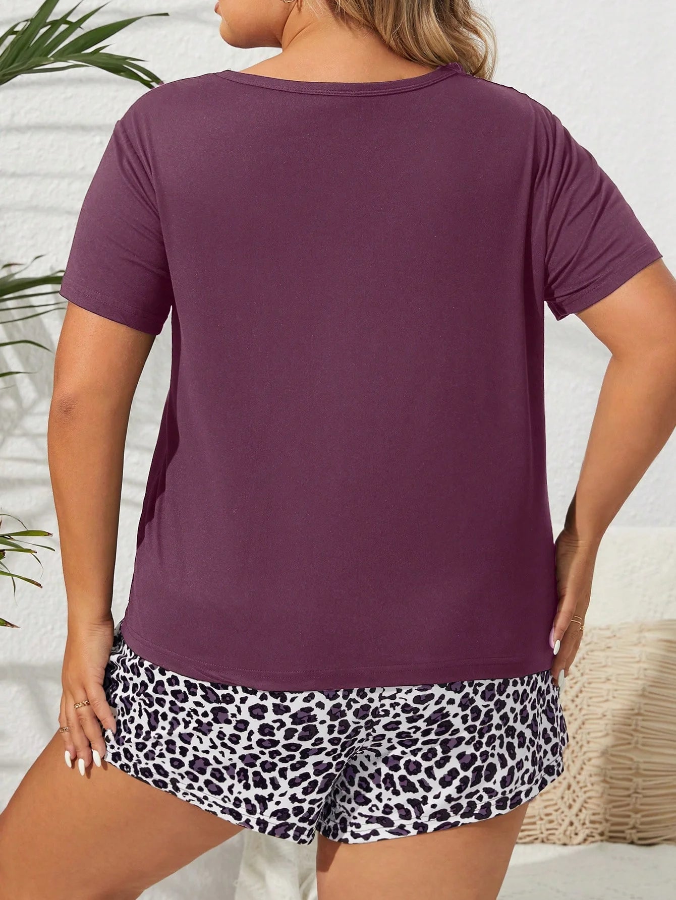 Dames pyjama Wibra met losse pasvorm