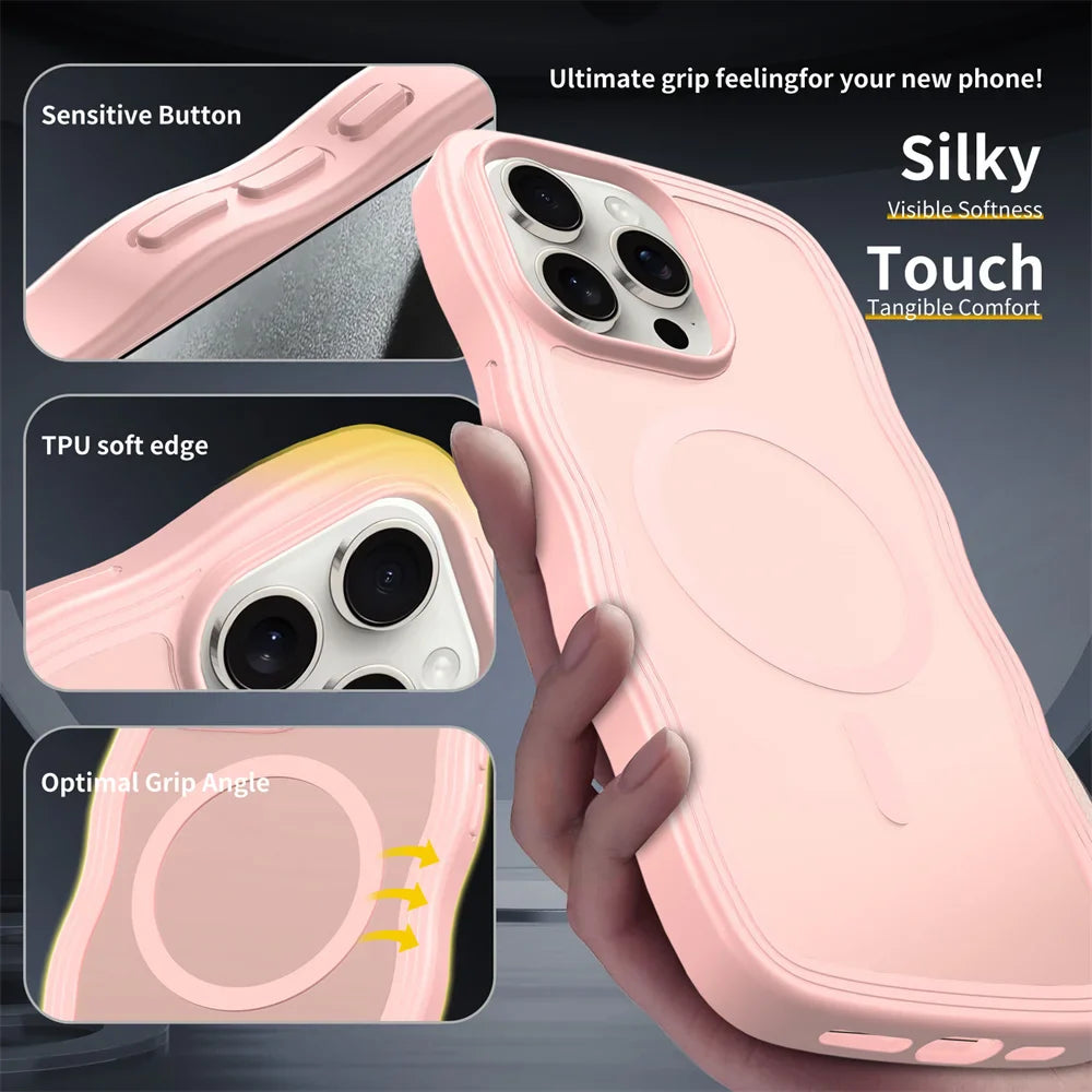 Transparant hoesje met antivergeling coating voor iPhone 15